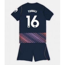 Tottenham Hotspur Sandro Tonali #16 Bortedraktsett Barn 2026-27 Kortermet (+ korte bukser)